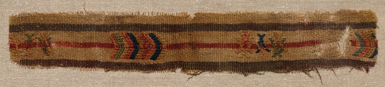 Haft wełniany, 700-800-te. autorstwa Unbekannt