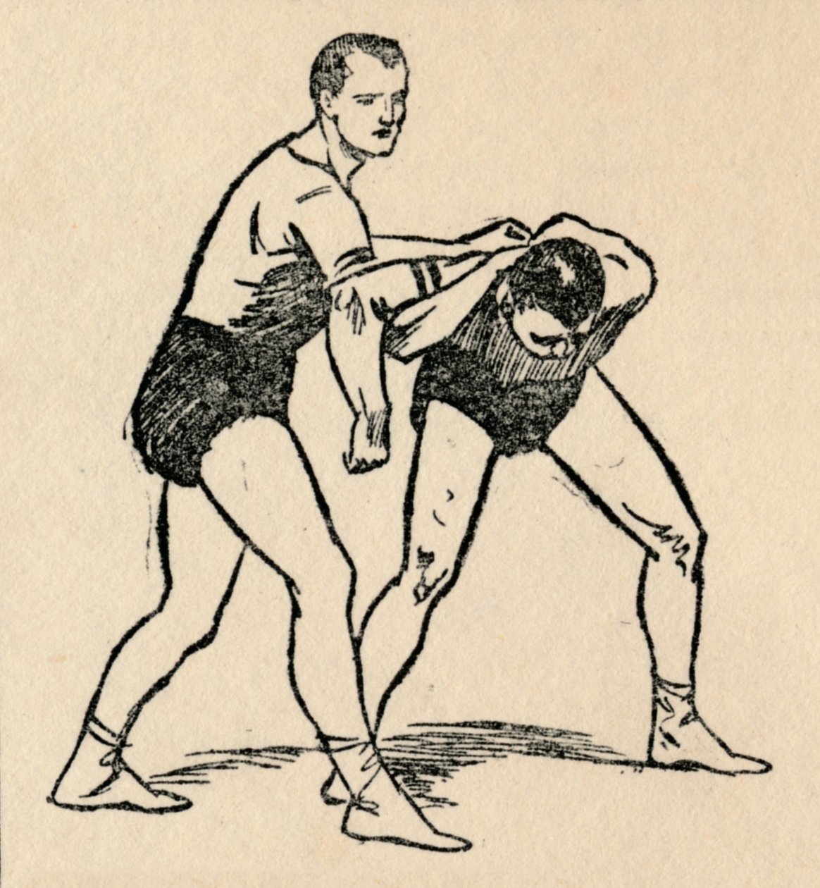 Zapasy, 1912 autorstwa Unbekannt