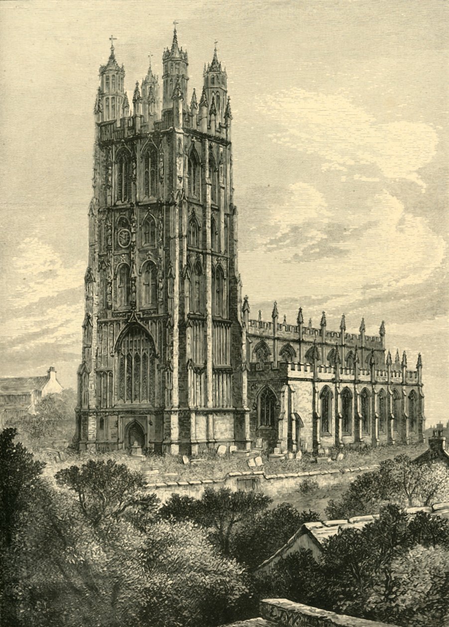 Kościół Wrexham, 1898. autorstwa Unbekannt