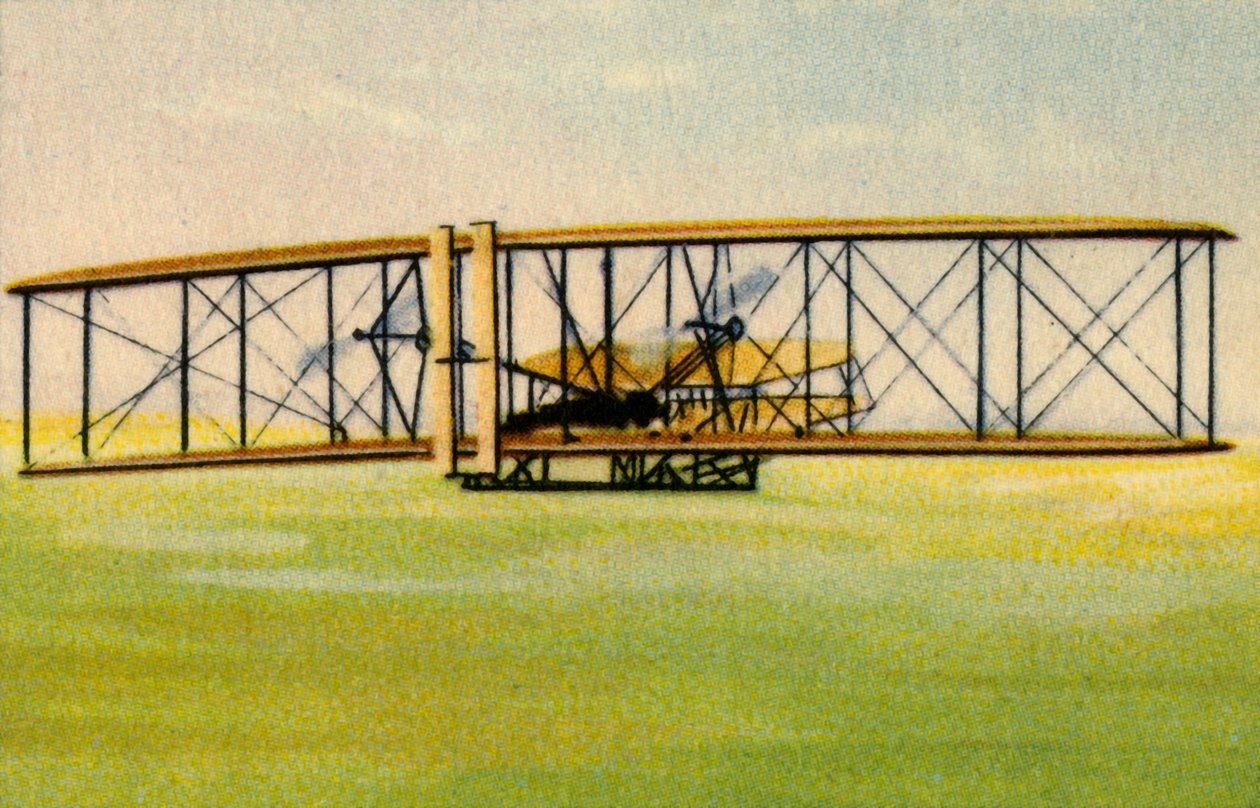 Szybowiec braci Wright, ok. 1900, 1932. autorstwa Unbekannt