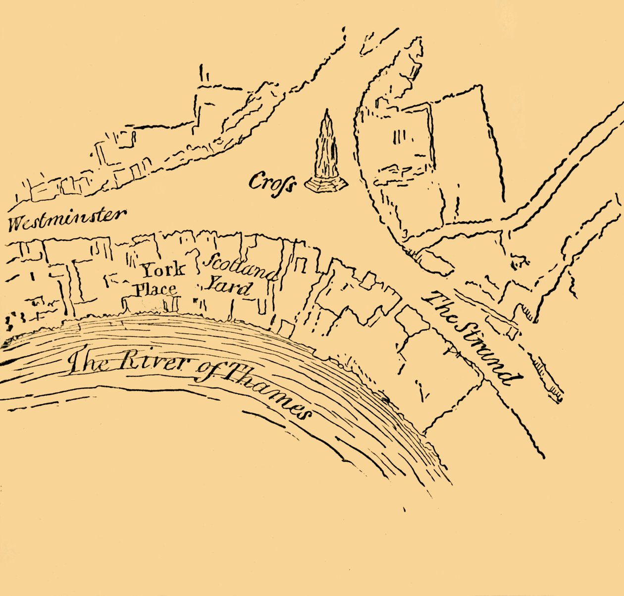 Plac York, 1881. autorstwa Unbekannt
