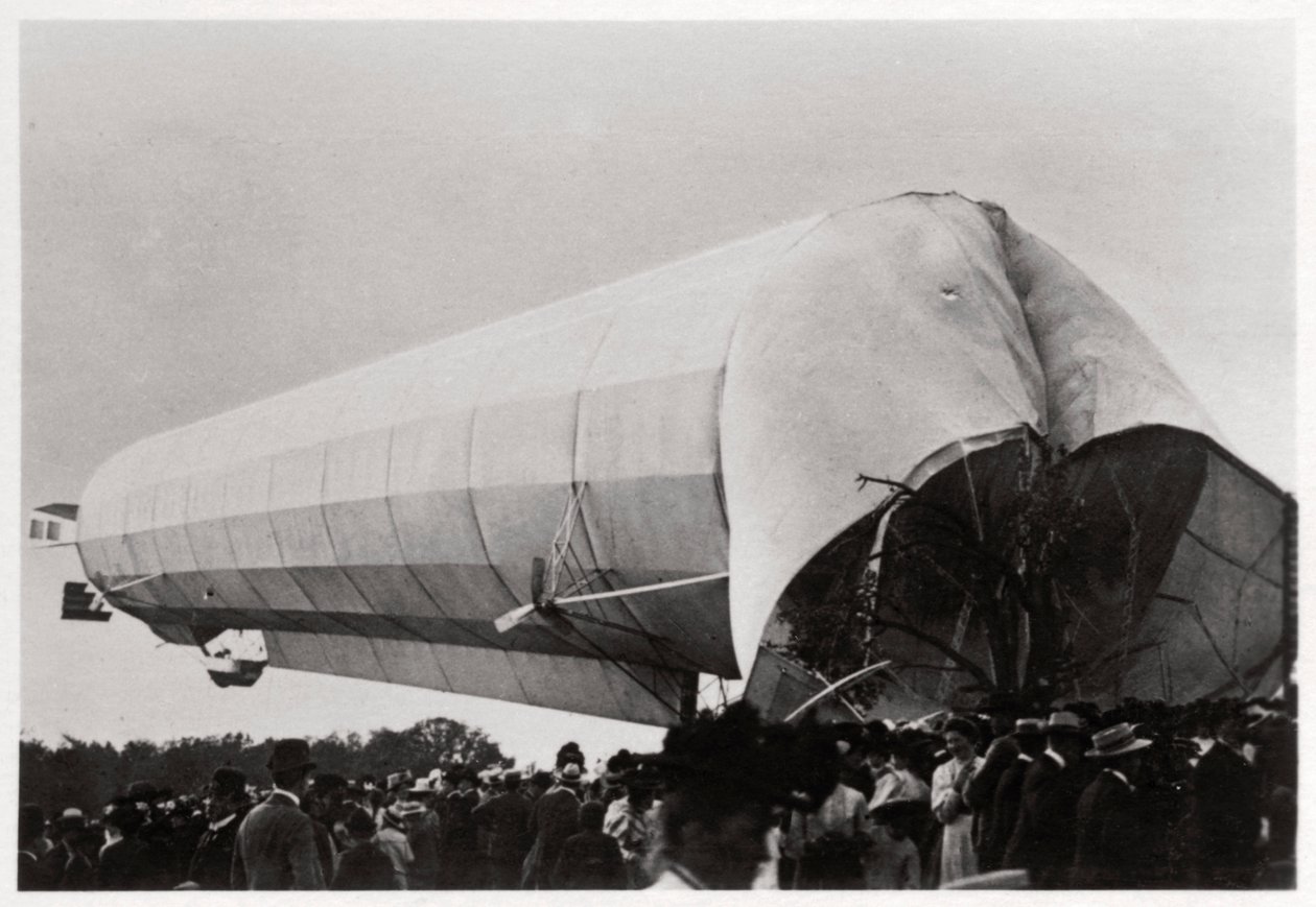 Zeppelin LZ 5 w Goeppingen, Niemcy, 1909 1933 autorstwa Unbekannt