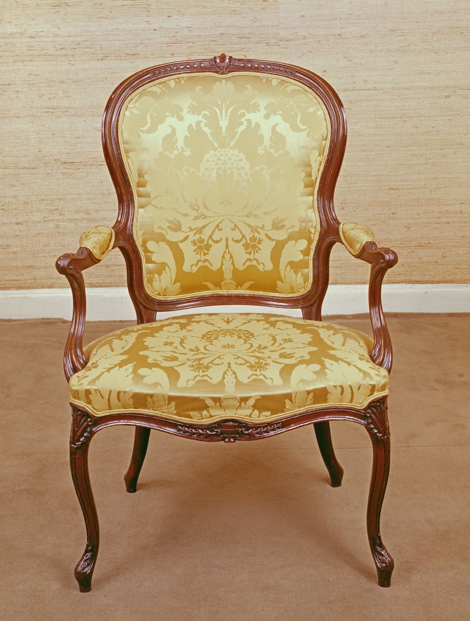 Fotel, proj. Hepplewhite, ok. 1770 autorstwa Unbekannt Unbekannt