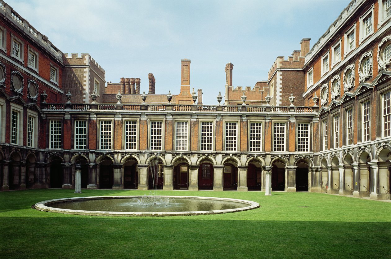 Pałac Hampton Court, Middlesex autorstwa Unbekannt Unbekannt