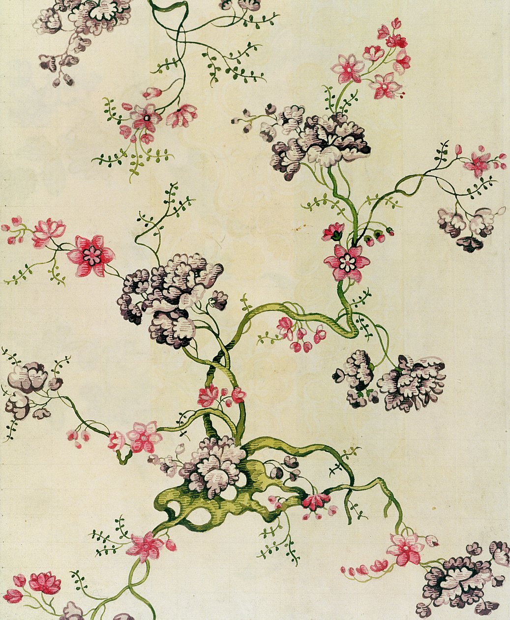 Jedwabny projekt Anny Marii Garthwaite, 1740 autorstwa Unbekannt Unbekannt