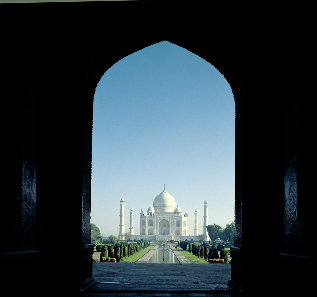 Taj Mahal, Agra, wybudowany w 1647 autorstwa Unbekannt Unbekannt