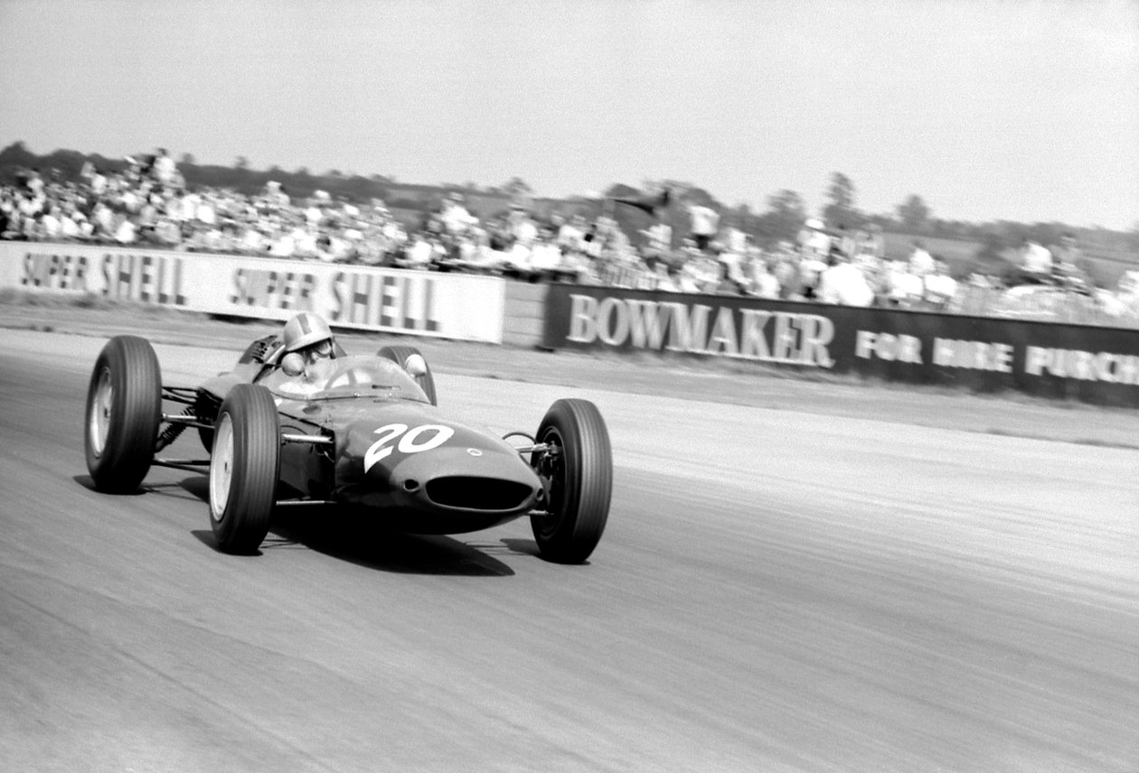 Mike Hailwood prowadzący lotos Parnella 24, 1963 r autorstwa Unbekannt Unbekannt