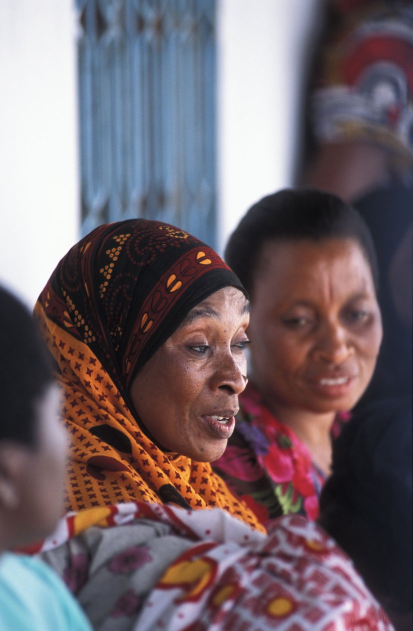 Portret kobiet wiejskich. Tanzania, Afryka. 20 grudnia 2002 r. autorstwa Unbekannt Unbekannt