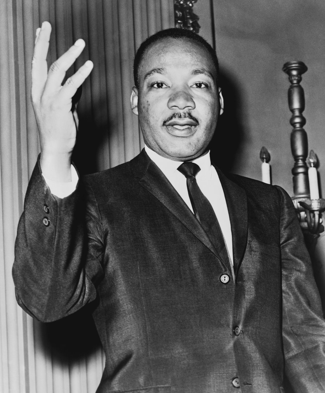 Ks. Martin Luther King, Stany Zjednoczone, 1964 r. autorstwa Unbekannt Unbekannt