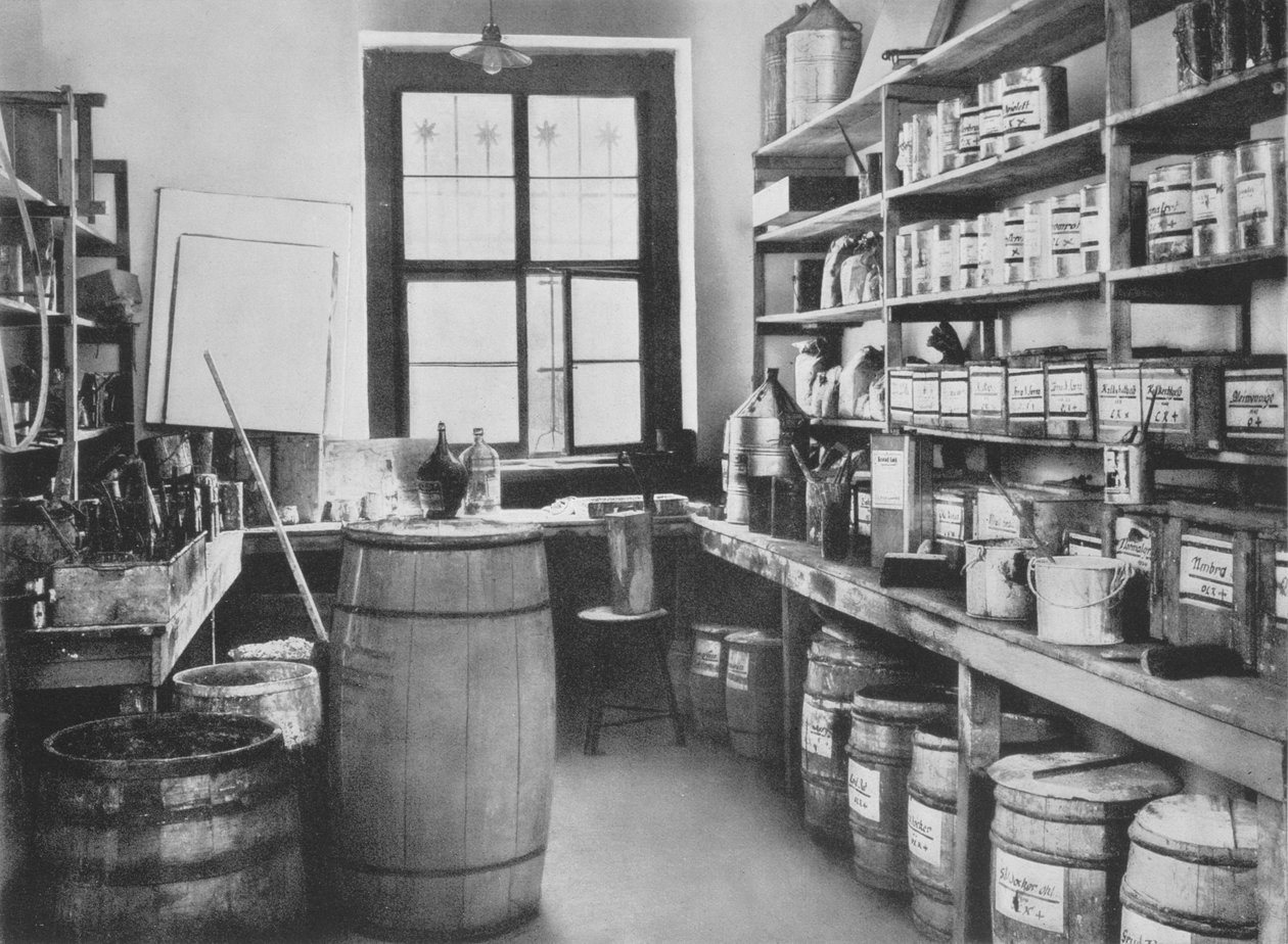 Magazyn Studia Murali, z Warsztatów Bauhausu, Weimar, 1923 autorstwa Unbekannt Unbekannt