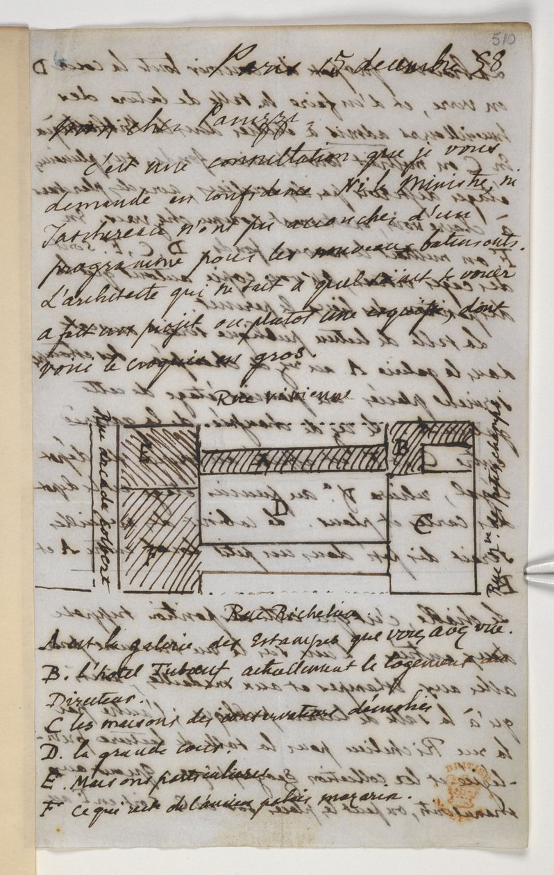 Dodaj list MS 36718 f.510 do Panizzi autorstwa Unbekannter Künstler