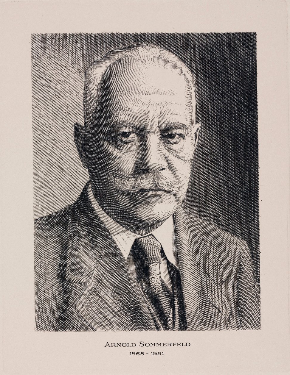 Arnold Sommerfeld, niemiecki fizyk, ok. 1930 autorstwa Unbekannt