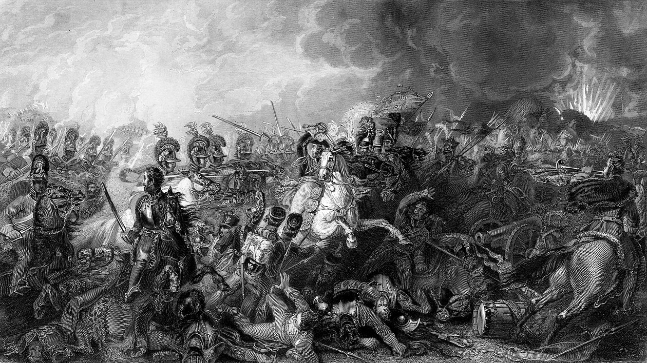 Bitwa pod Waterloo autorstwa Unbekannter Künstler