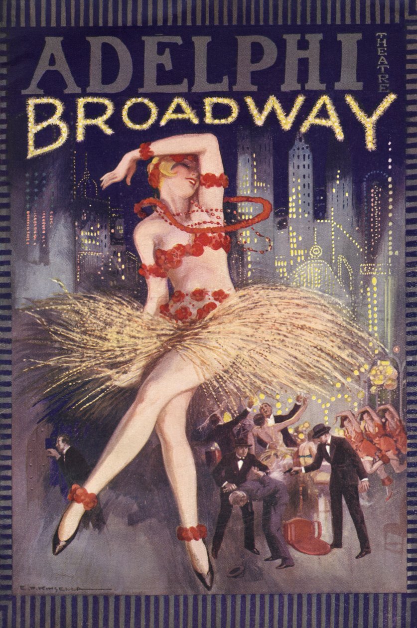 Broadway" w Adephi Theatre w Londynie autorstwa Unbekannter Künstler