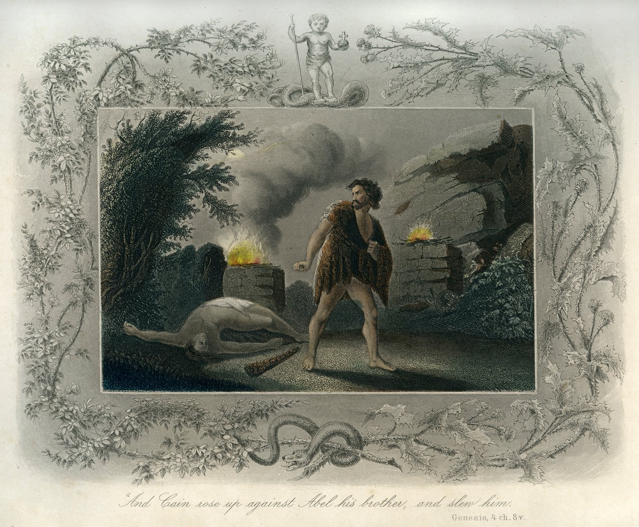 Kain i Abel - Biblia autorstwa Unbekannter Künstler