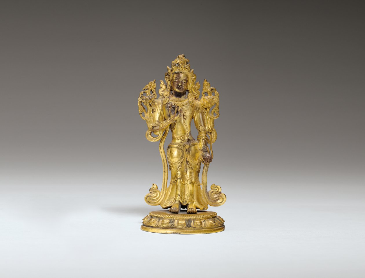 Figura Bodhisattwy, XVIII-XIX w. autorstwa Unbekannt