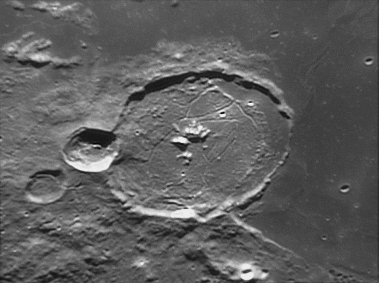 Krater Gassendi, 20 lutego 2005 r. autorstwa Unbekannter Künstler
