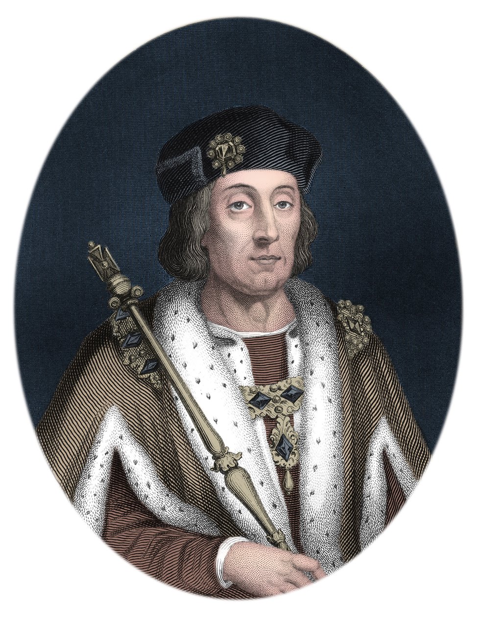 Henryk VII, król Anglii (druk) autorstwa Unbekannter Künstler