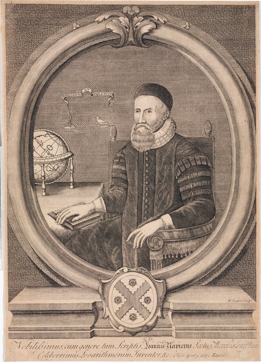 John Napier, szkocki matematyk, ok. 1600 autorstwa Unbekannt