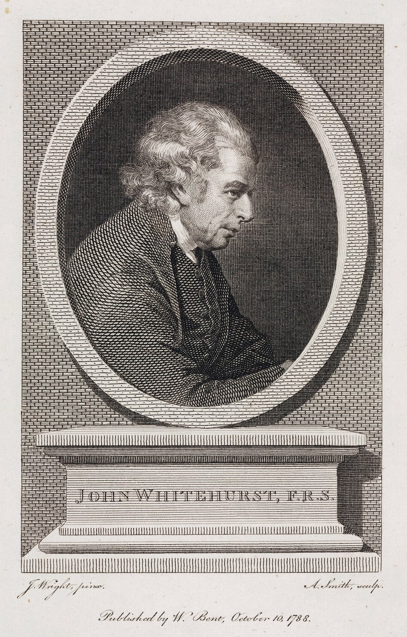 John Whitehurst, angielski zegarmistrz, ok. 1783 r. autorstwa Unbekannt