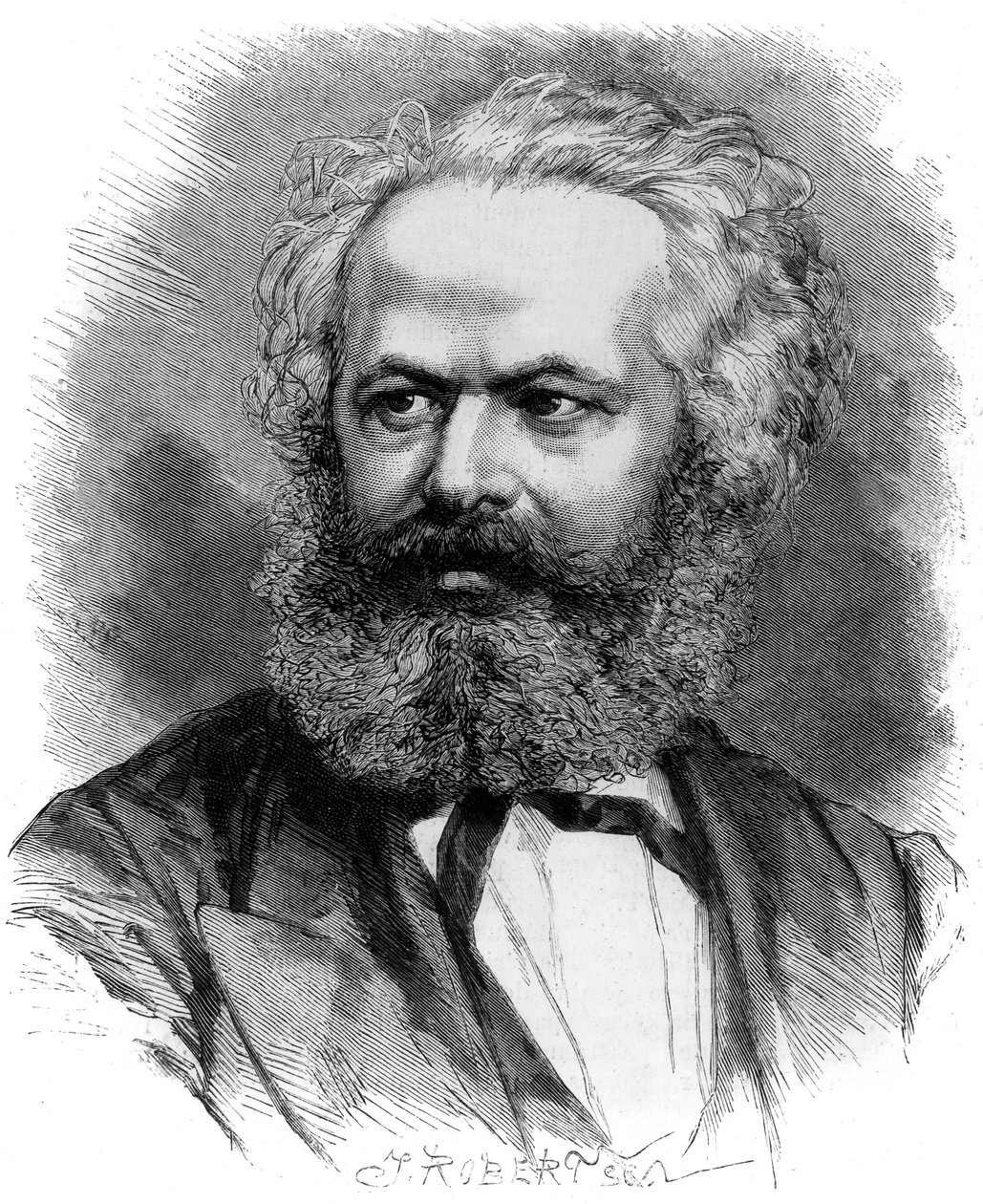 Karol Marks (Grawerowanie autorstwa Unknown