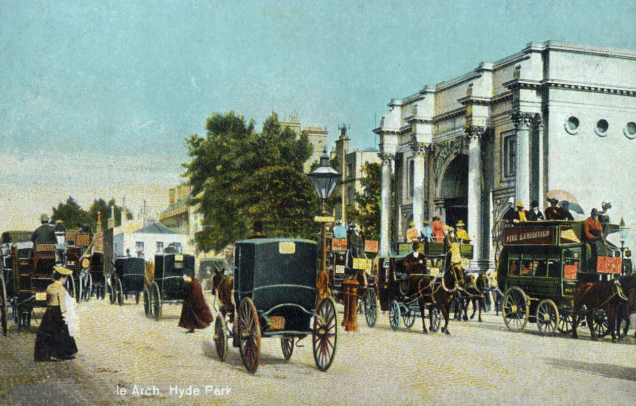 Londyn - Marble Arch, Hyde Park autorstwa Unbekannter Künstler