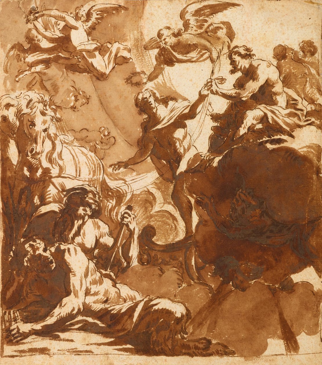 Scena mitologiczna autorstwa Unbekannter Künstler