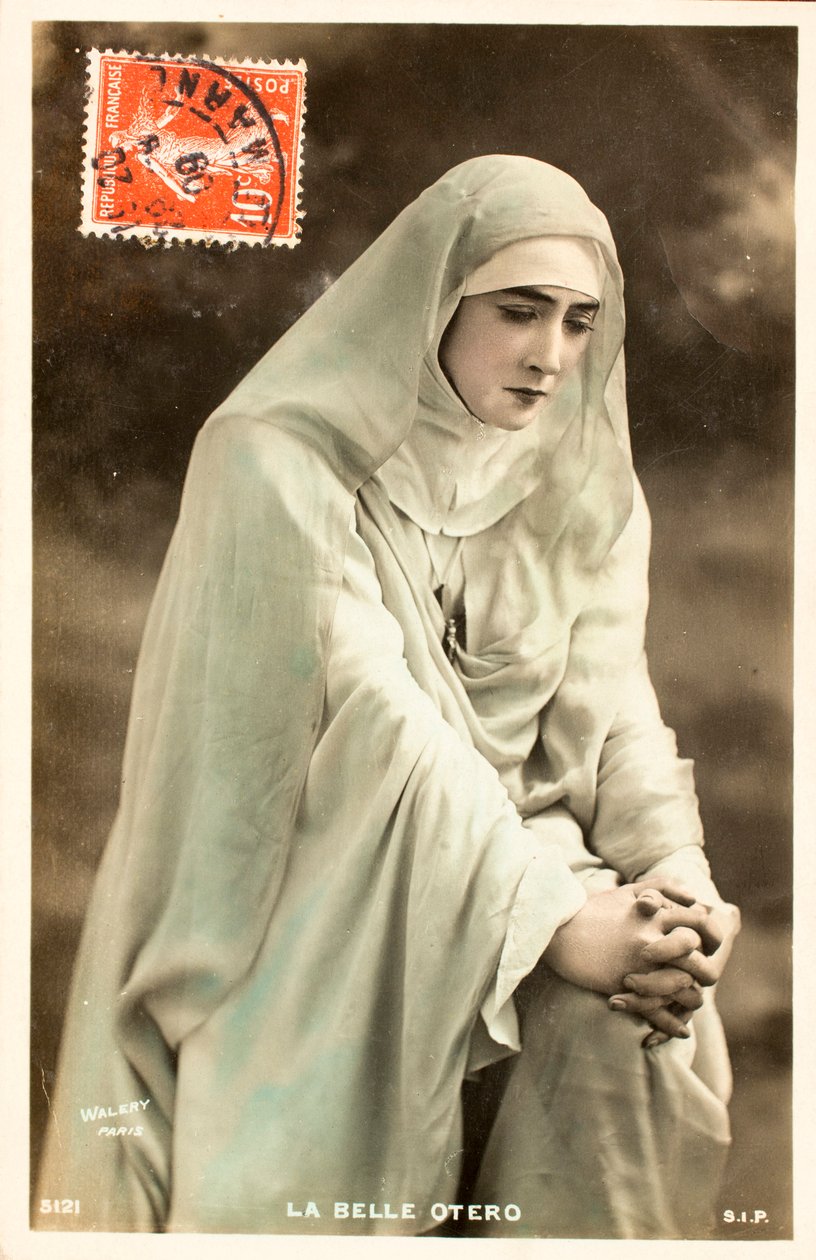 Stara pocztówka/Piękne Otero (Caroline Otero autorstwa William M. Timlin