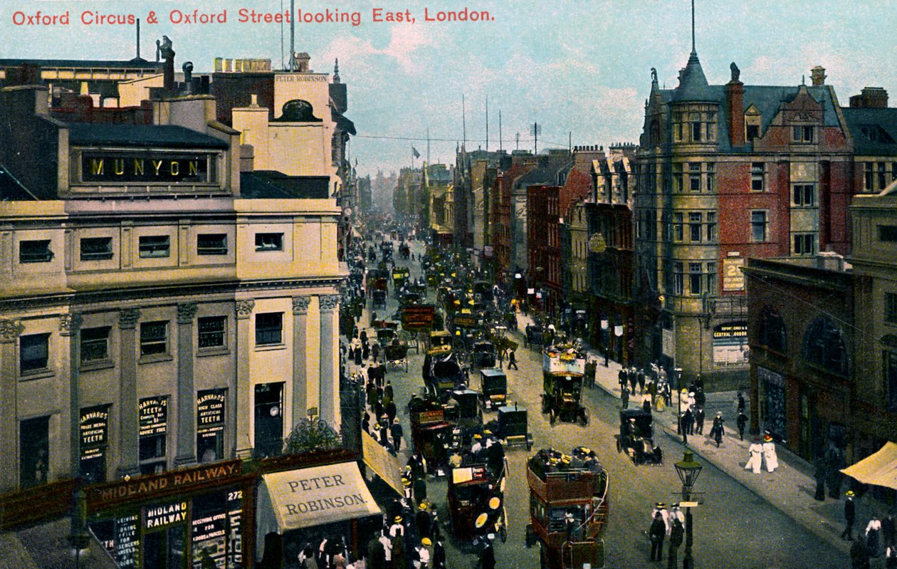 Oxford Circus i Oxford autorstwa Unbekannter Künstler