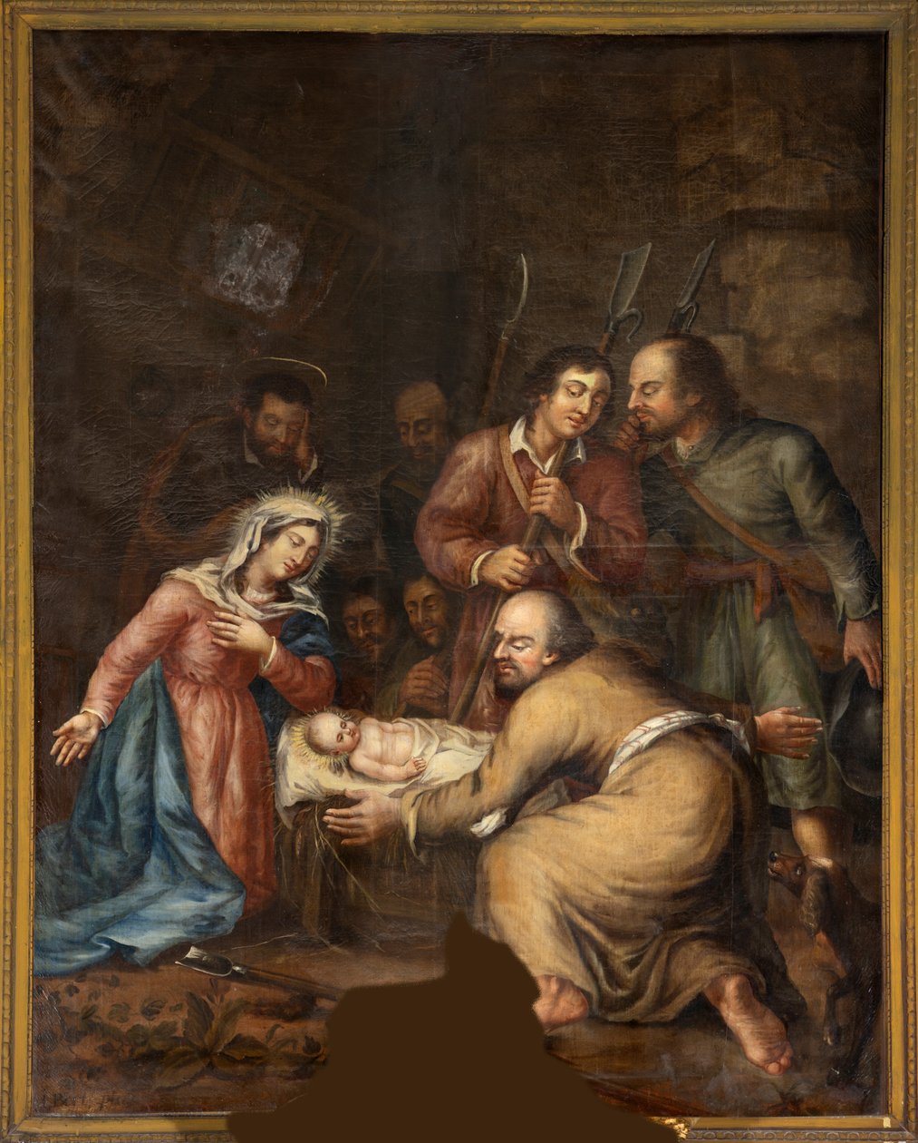 Kościół parafialny (Schendelbeke, kościół parafialny Sint-Amandus). Obraz. autorstwa Unbekannter Künstler