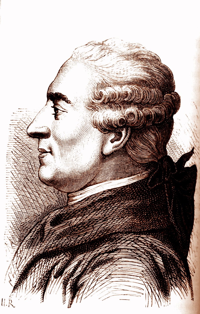 Pierre Augustin Caron de Beaumarchais autorstwa Unbekannter Künstler