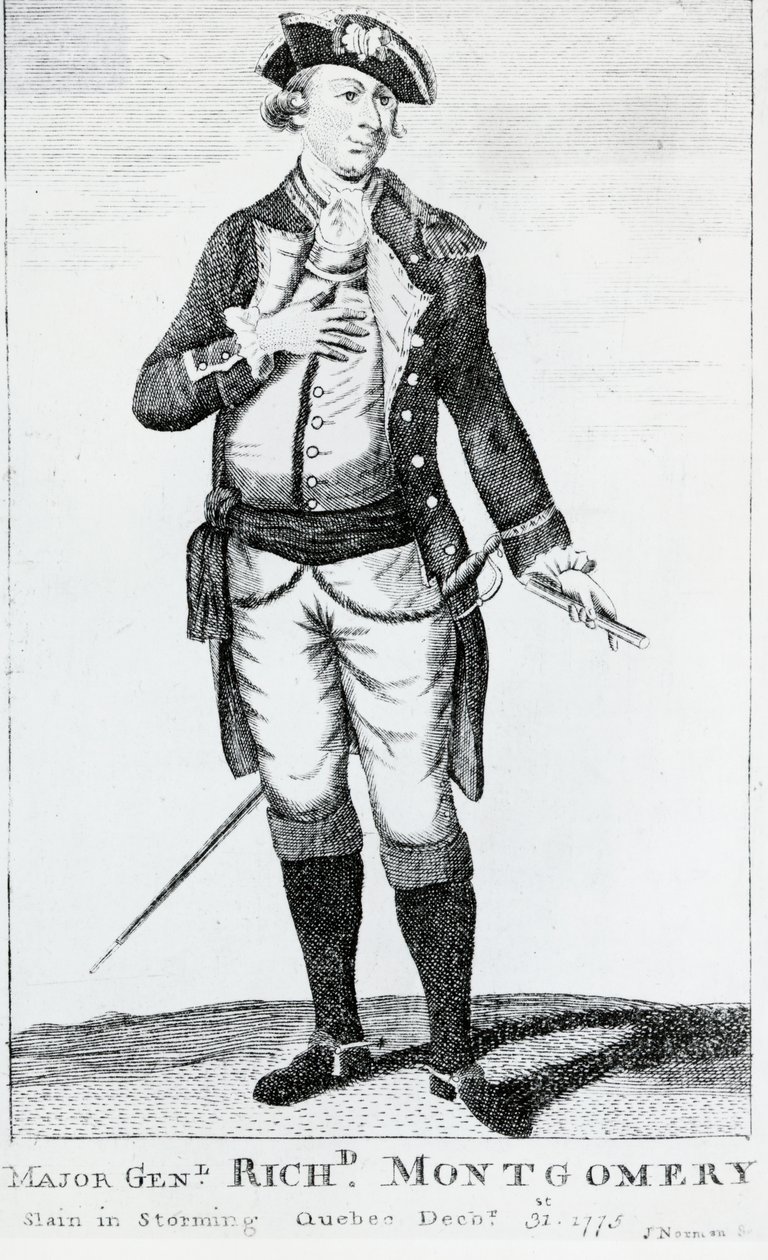 Ryszard Montgomery (1738-1775) autorstwa Unbekannt