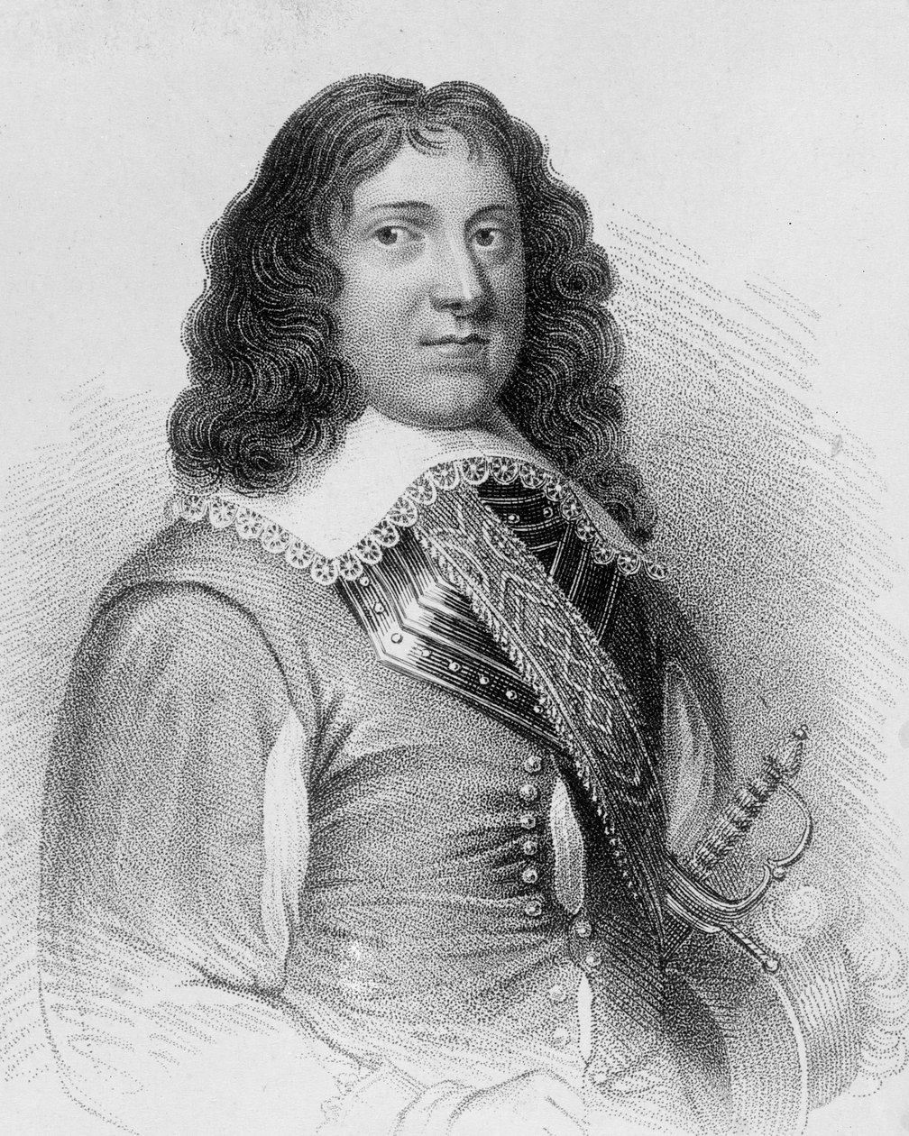 Sir George Lisle (Grawerowanie) autorstwa Unbekannt