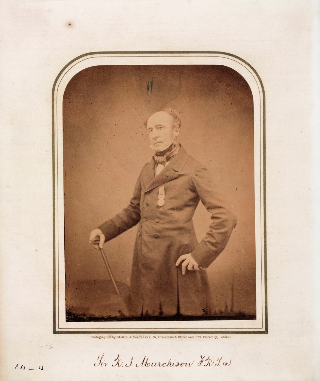 Sir Roderick Impey Murchison, szkocki geolog autorstwa Unbekannt