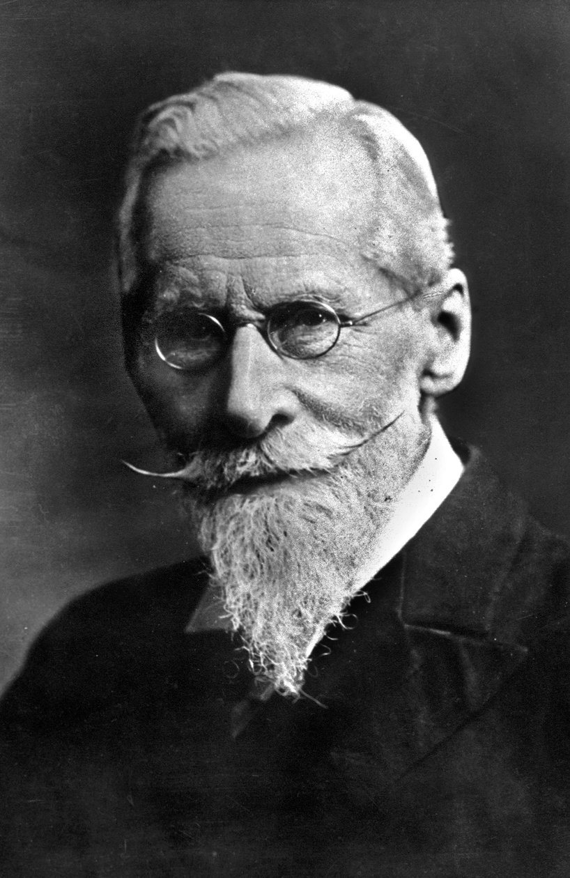 Sir William Crookes (1832-1919), angielski naukowiec autorstwa Unbekannter Künstler