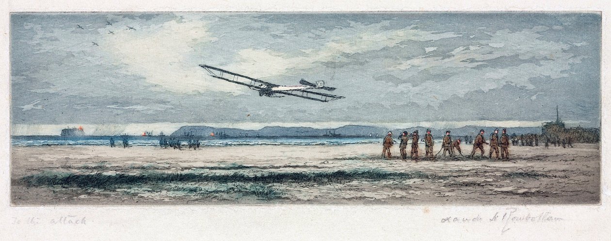 „Do ataku”, ok. 1914-1918 autorstwa Unbekannt