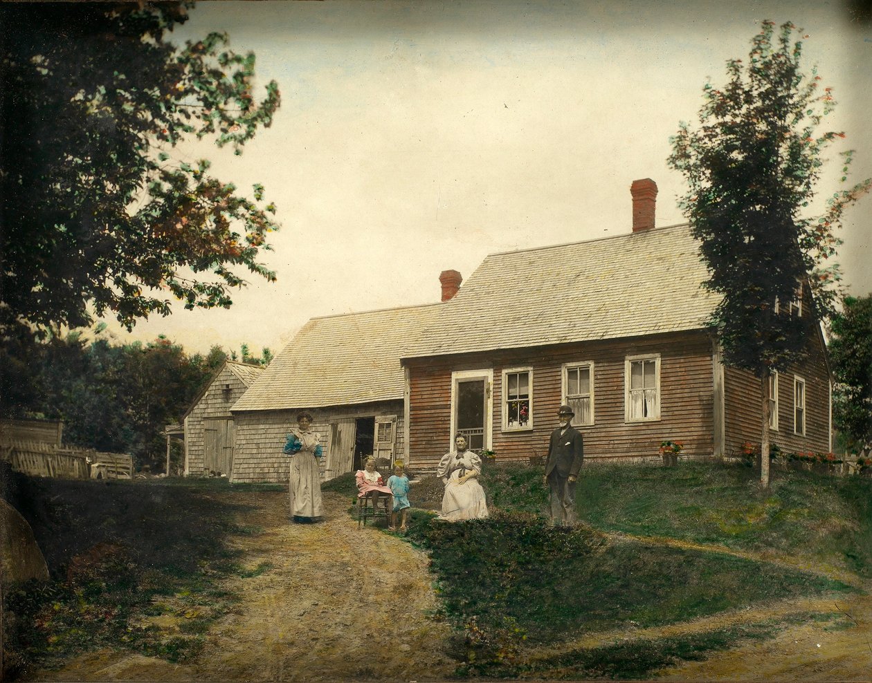 Dom Mosesa Glimesa, weterana wojny secesyjnej autorstwa Unidentified