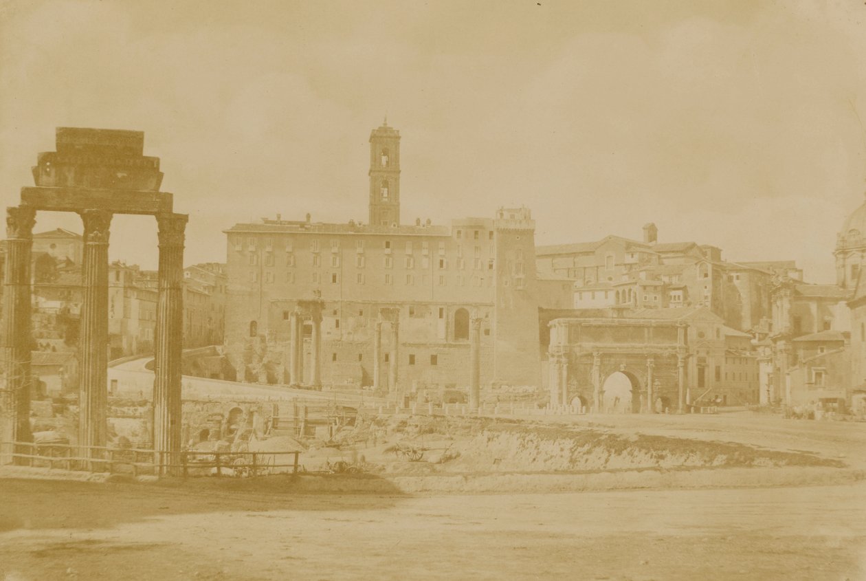 Forum Romanum autorstwa Unidentified