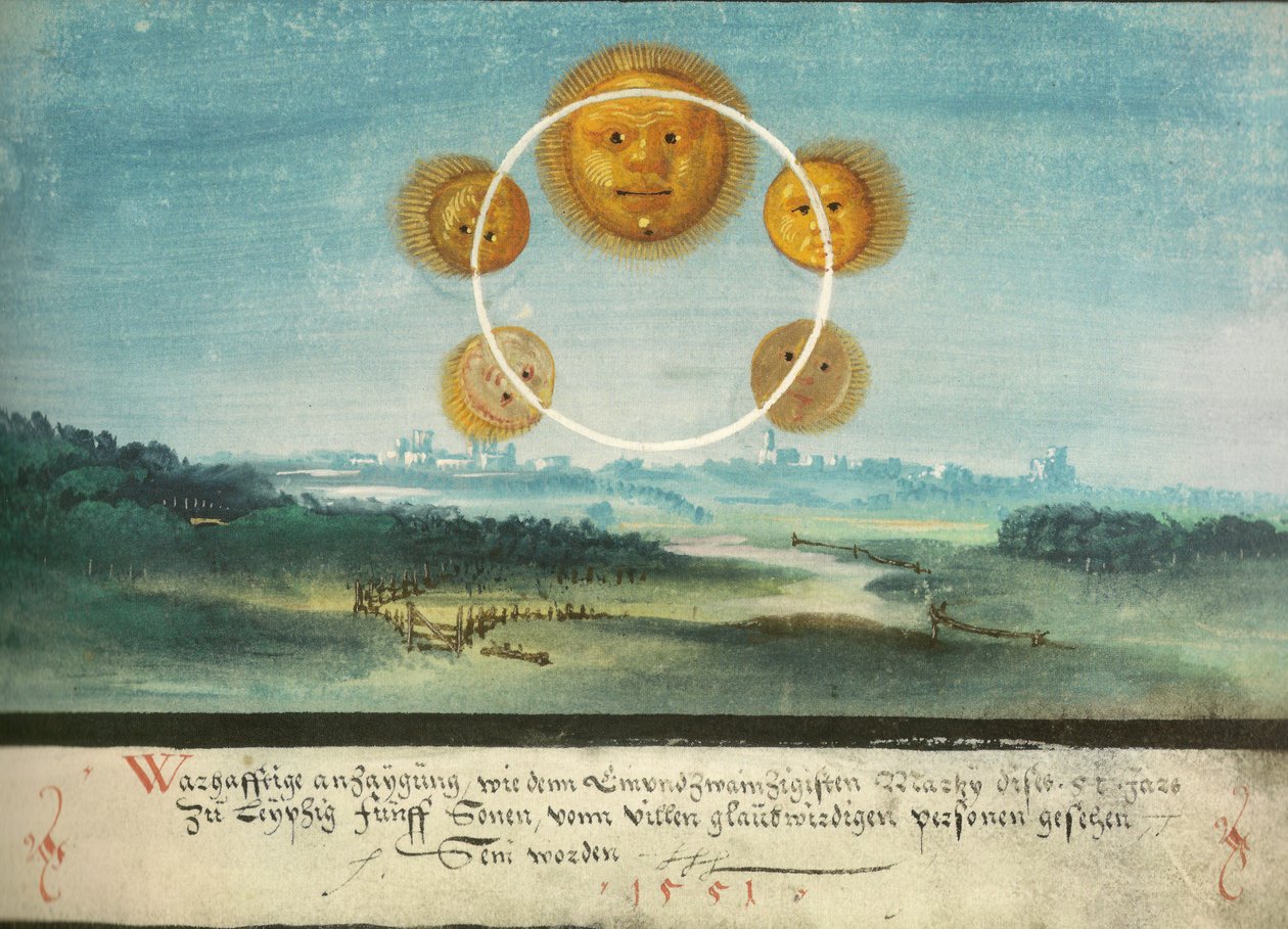 Augsburger Wunderzeichenbuch autorstwa Unknown