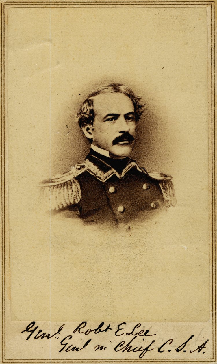Robert E. Lee, generał (konfederat) autorstwa Unknown