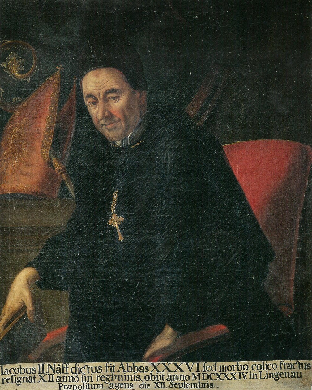 36. opat, Jakob Naeff autorstwa Unknown