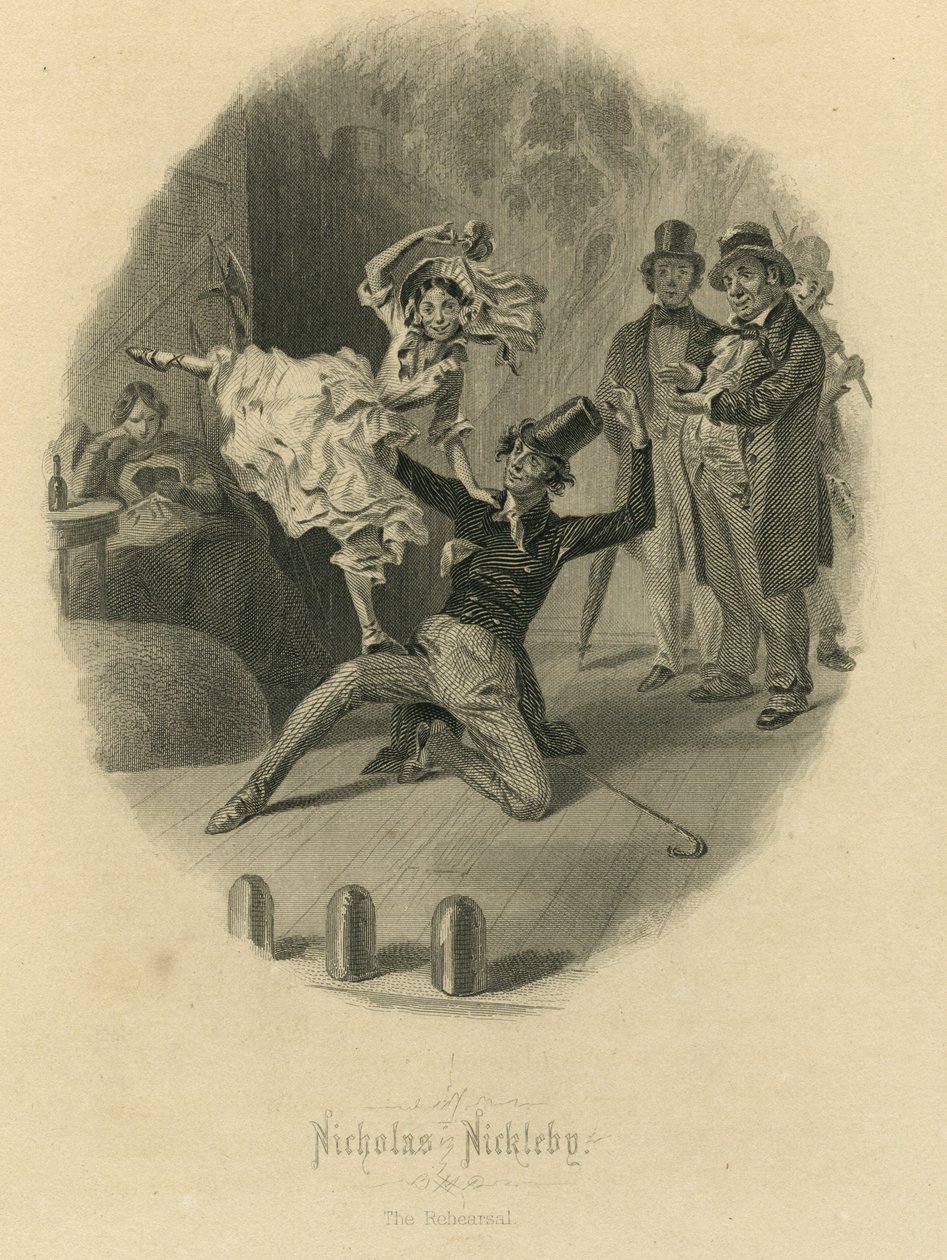 Nicholas Nickleby - Próba autorstwa Unbekannt Unbekannt
