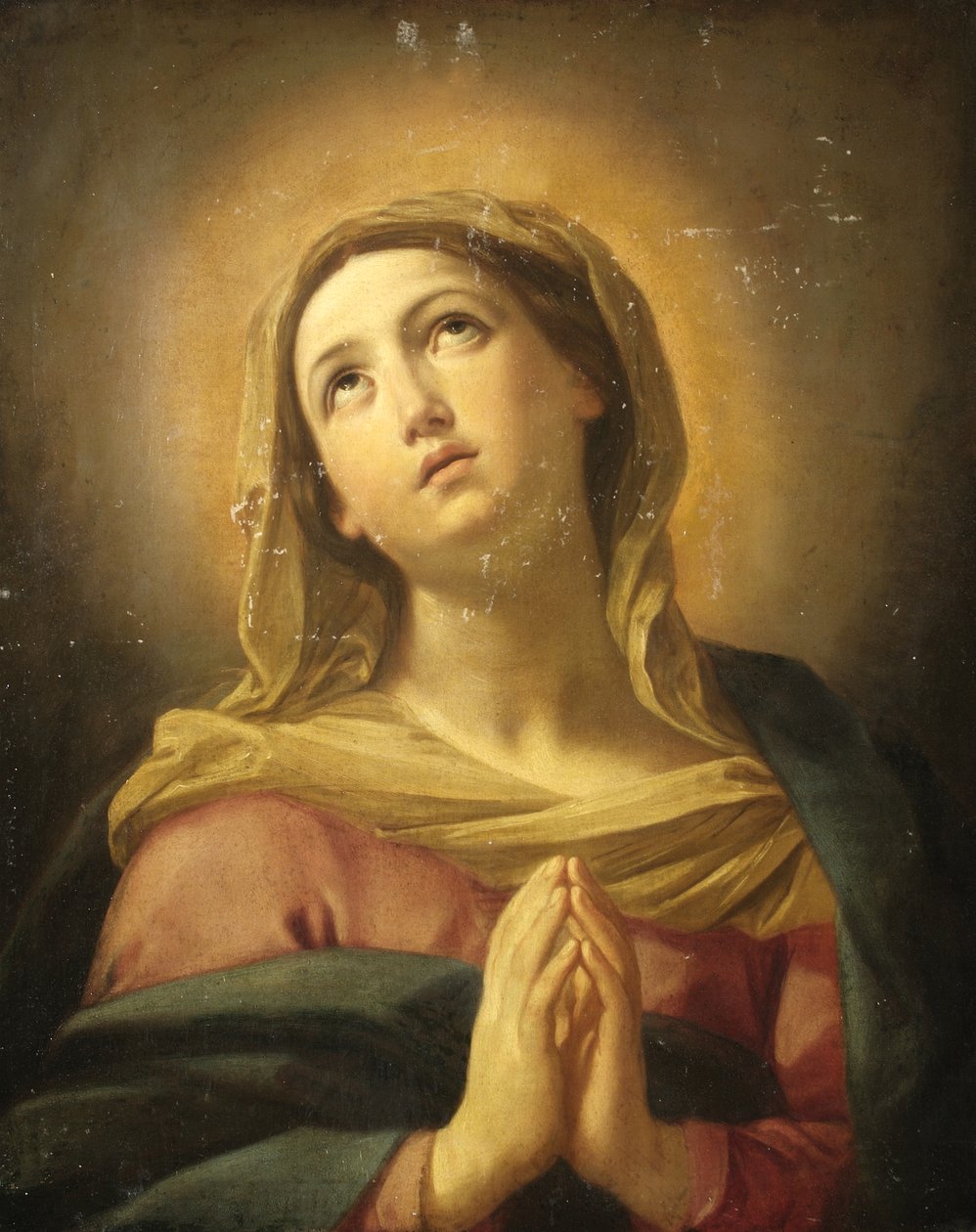 Modlitwa Najświętszej Maryi Panny autorstwa Unbekannt Unbekannt
