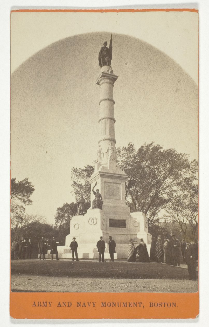 Pomnik Armii i Marynarki Wojennej, Boston autorstwa Unknown