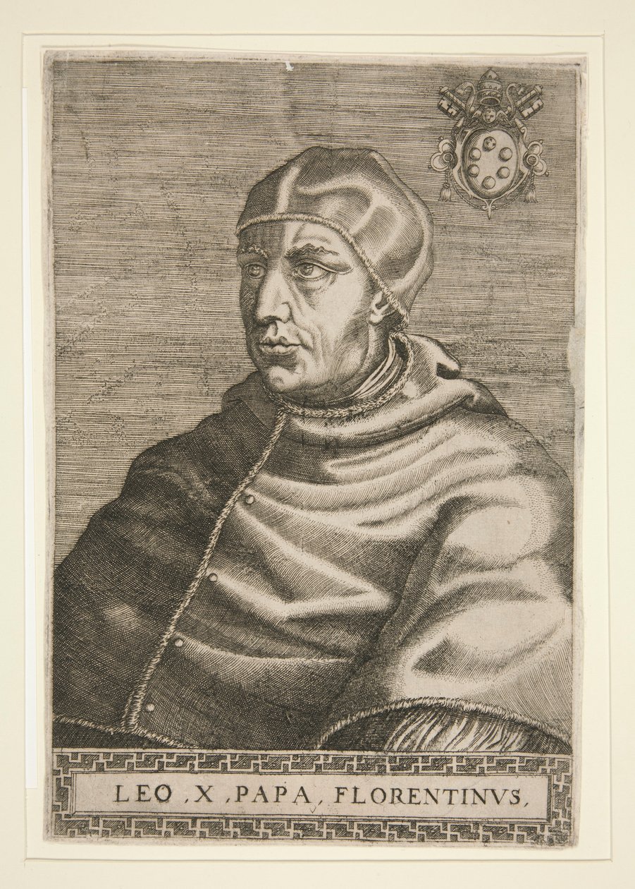 Papież Leon X autorstwa Unknown