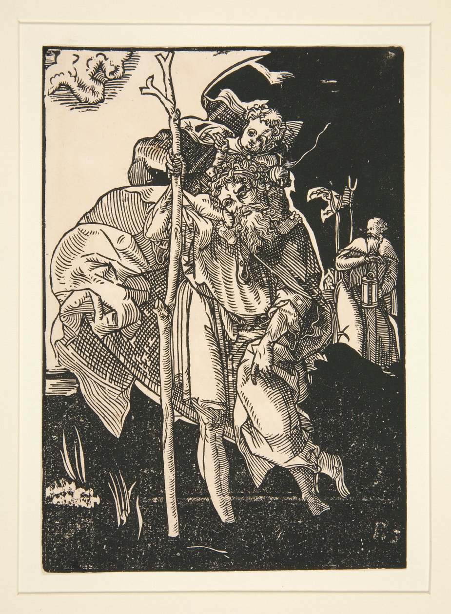 Święty Krzysztof autorstwa Unknown