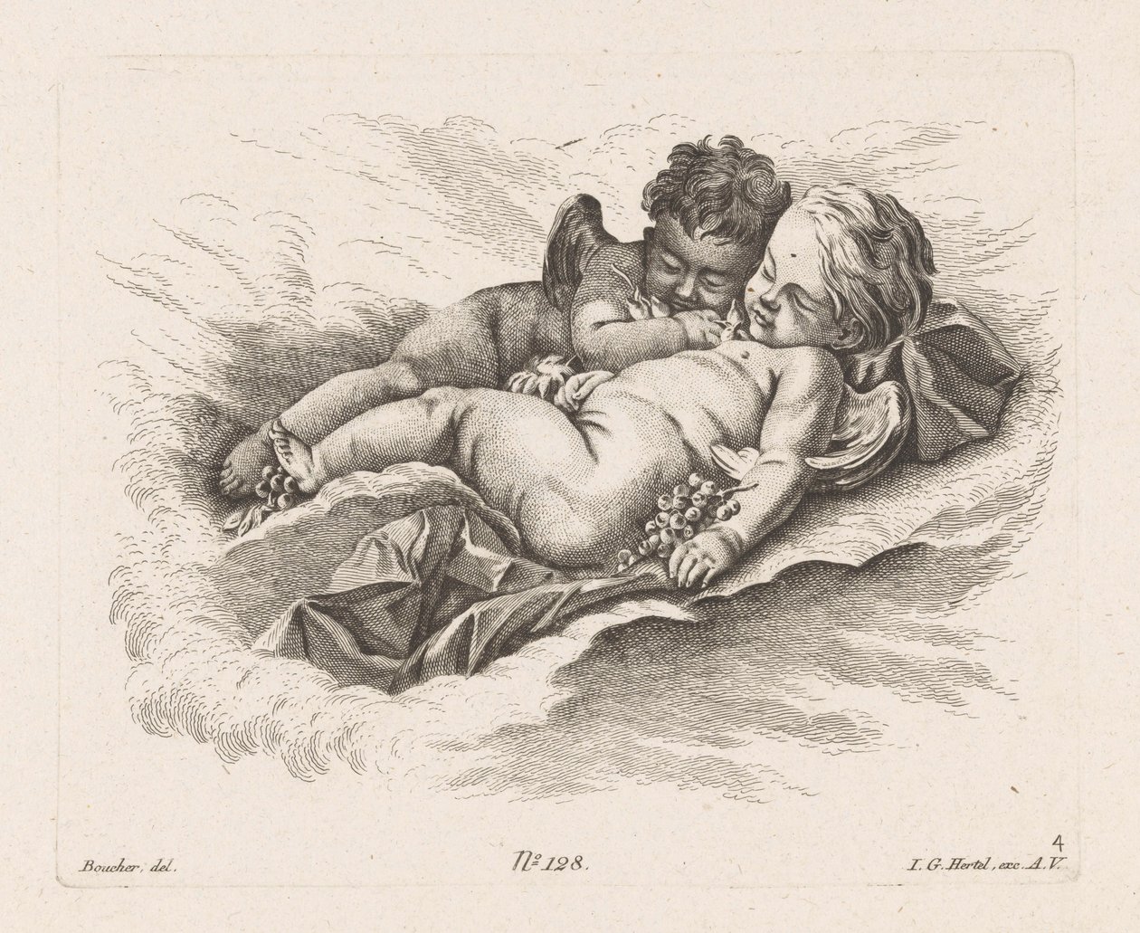 Slapende putti Putti (tytuł serii) autorstwa Unknown