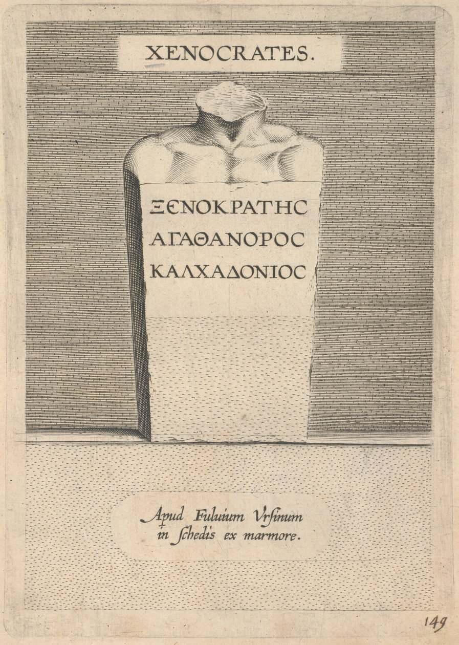 Ksenokrates autorstwa Unknown