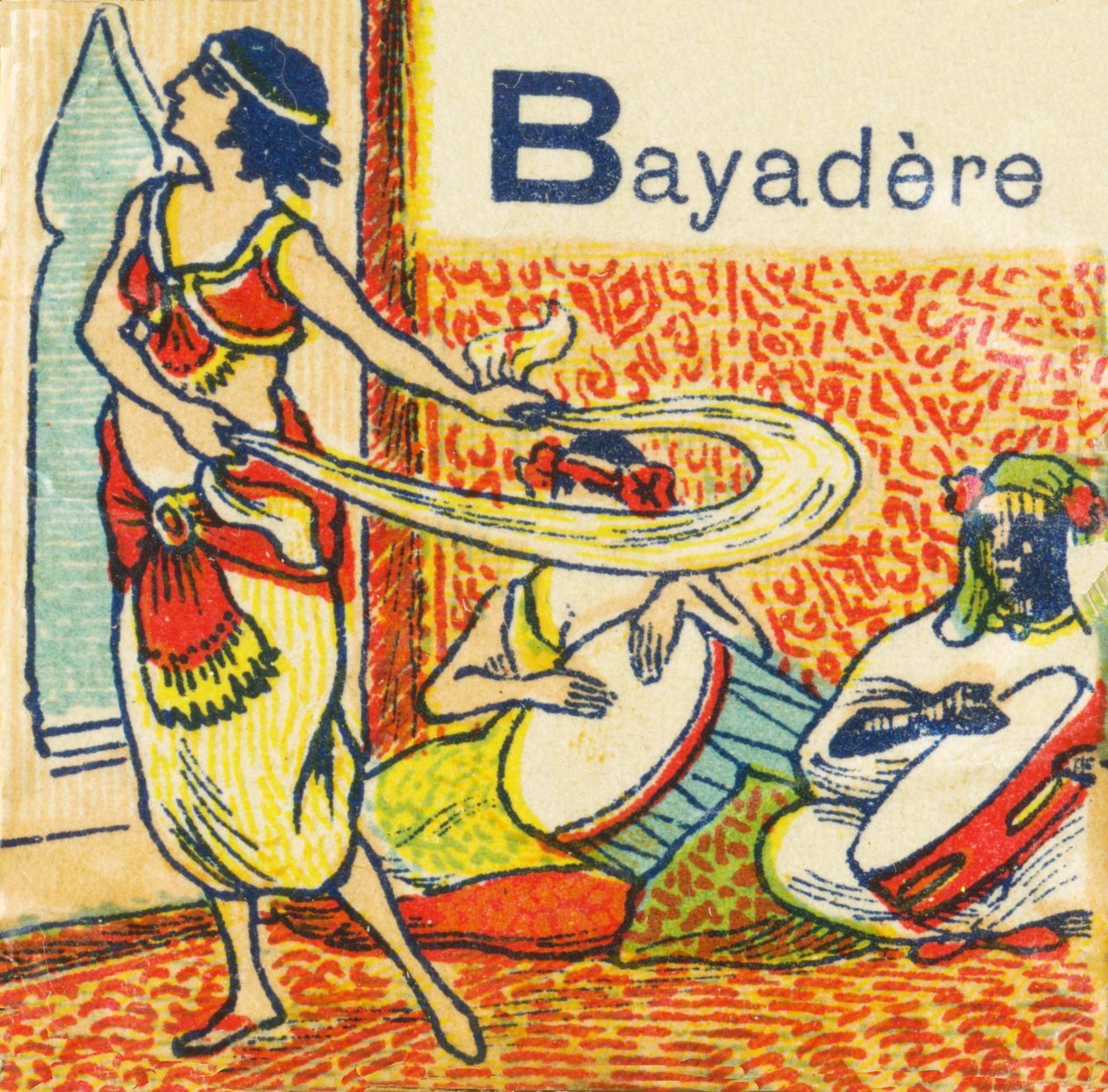 B jak Bayadere autorstwa Unknown artist