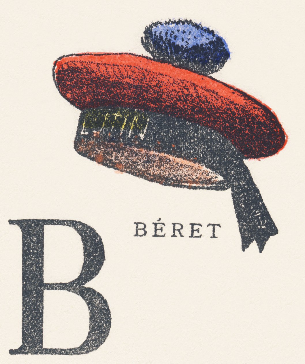 B: beret autorstwa Unknown artist